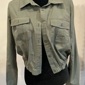 Rejina Pyo Khaki Utility Jacket